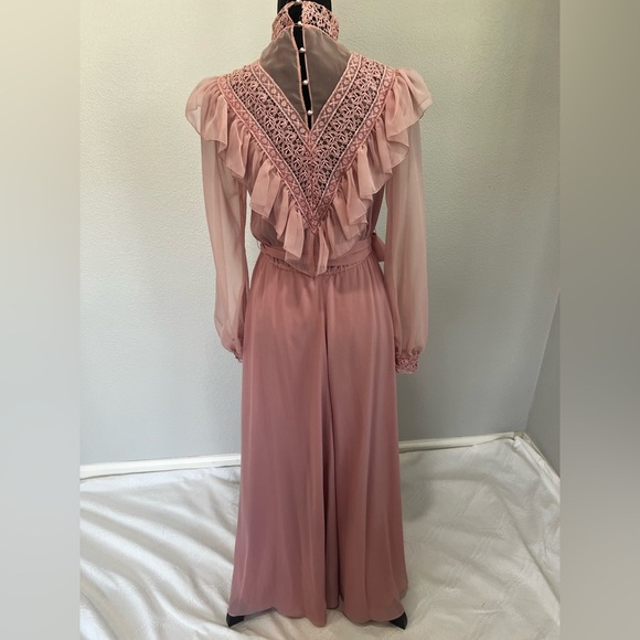 Norman Berg Vintage Cottagecore Dress - Picture 3 of 13